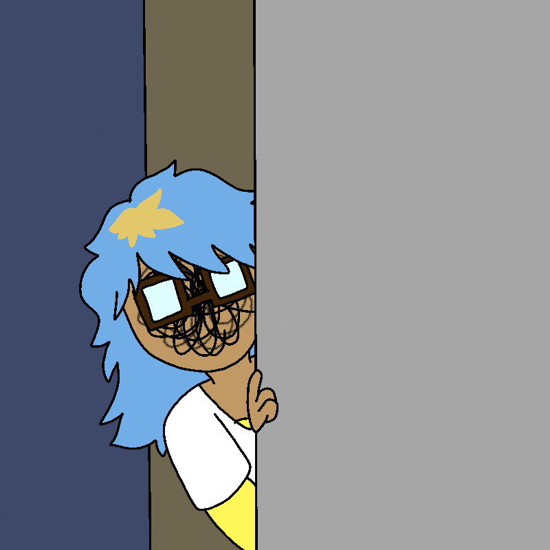Jenna opens the door and peeks into the room.